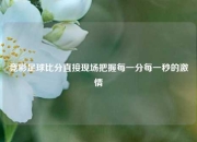 竞彩足球比分直接现场把握每一分每一秒的激情