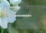 竞彩篮球购买技巧