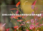 足球比分竞彩足球比分竞彩的兴起与未来展望