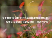 天天盈球 竞彩足球比分享受精准预测的乐趣——探索天天盈球与竞彩足球比分的奇妙之旅
