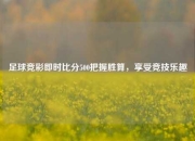 足球竞彩即时比分500把握胜算，享受竞技乐趣