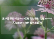 足球竞彩即时比分360足球竞彩即时比分360——实时预测与分析的未来趋势