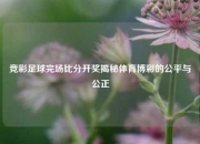 竞彩足球完场比分开奖揭秘体育博彩的公平与公正