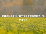 足球竞彩两天没比赛三天没有赛事的日子，如何度过？