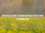 澳客竞彩足球胜平负数据澳洲客队竞彩足球胜平负数据分析