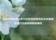 竞彩足球如何分析方法如何利用竞彩足球数据分析方法提高预测准确性