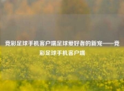竞彩足球手机客户端足球爱好者的新宠——竞彩足球手机客户端