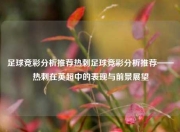 足球竞彩分析推荐热刺足球竞彩分析推荐——热刺在英超中的表现与前景展望