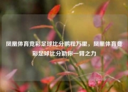 凤凰体育竞彩足球比分鹏程万里，凤凰体育竞彩足球比分助你一臂之力
