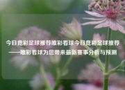 今日竞彩足球推荐唯彩看球今日竞彩足球推荐——唯彩看球为您带来最新赛事分析与预测