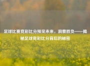 足球比赛竞彩比分预见未来，洞察胜负——揭秘足球竞彩比分背后的秘密