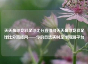 天天盈球竞彩足球比分直播网天天盈球竞彩足球比分直播网——你的首选实时足球预测平台