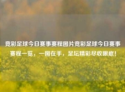 竞彩足球今日赛事赛程图片竞彩足球今日赛事赛程一览，一图在手，足坛精彩尽收眼底！