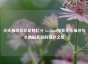 天天盈球竞彩足球比分 localhost探索天天盈球与本地服务器的奇妙之旅
