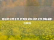 竞彩足球胜平负 数据竞彩足球胜平负数据解析与策略