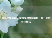 竞彩足球最新app掌握实时数据分析，提升你的投注技巧