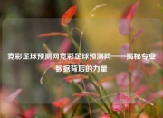 竞彩足球预测网竞彩足球预测网——揭秘专业数据背后的力量