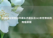 世界杯足球竞彩丹麦队丹麦队在2022年世界杯的辉煌表现