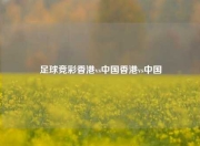 足球竞彩香港vs中国香港vs中国