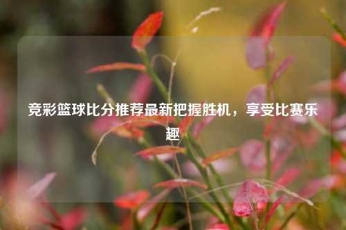 竞彩篮球比分推荐最新把握胜机，享受比赛乐趣
