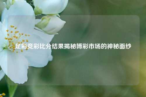 足彩竞彩比分结果揭秘博彩市场的神秘面纱