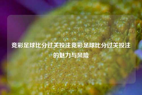 竞彩足球比分过关投注竞彩足球比分过关投注的魅力与风险