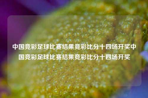 中国竞彩足球比赛结果竞彩比分十四场开奖中国竞彩足球比赛结果竞彩比分十四场开奖