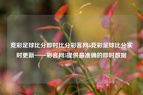 竞彩足球比分即时比分彩客网5竞彩足球比分实时更新——彩客网5提供最准确的即时数据