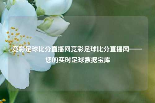 竞彩足球比分直播网竞彩足球比分直播网——您的实时足球数据宝库