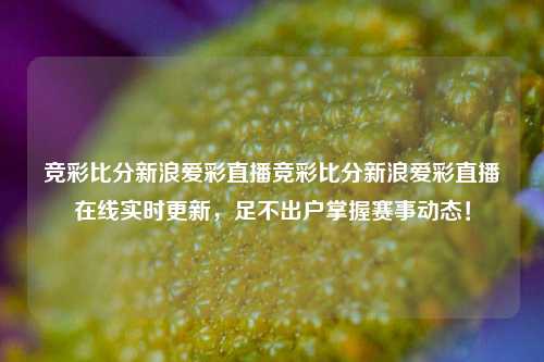 竞彩比分新浪爱彩直播竞彩比分新浪爱彩直播在线实时更新，足不出户掌握赛事动态！