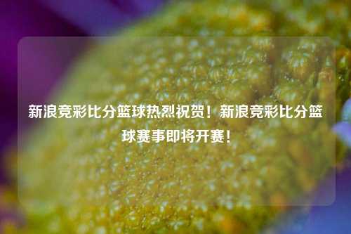 新浪竞彩比分篮球热烈祝贺！新浪竞彩比分篮球赛事即将开赛！