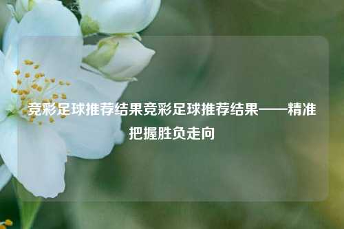 竞彩足球推荐结果竞彩足球推荐结果——精准把握胜负走向