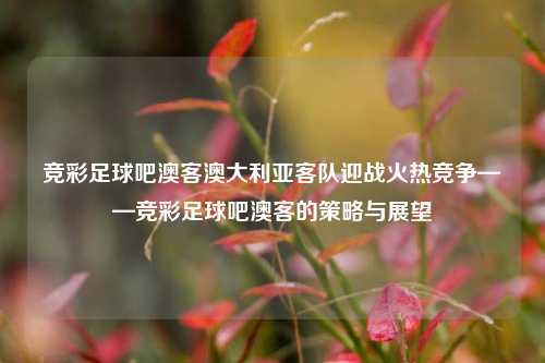 竞彩足球吧澳客澳大利亚客队迎战火热竞争——竞彩足球吧澳客的策略与展望